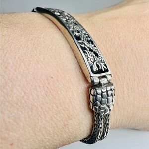 925 Dragon Bali Toggle Bracelet - Sterling Silver, Wayan Asmana, just over 13g